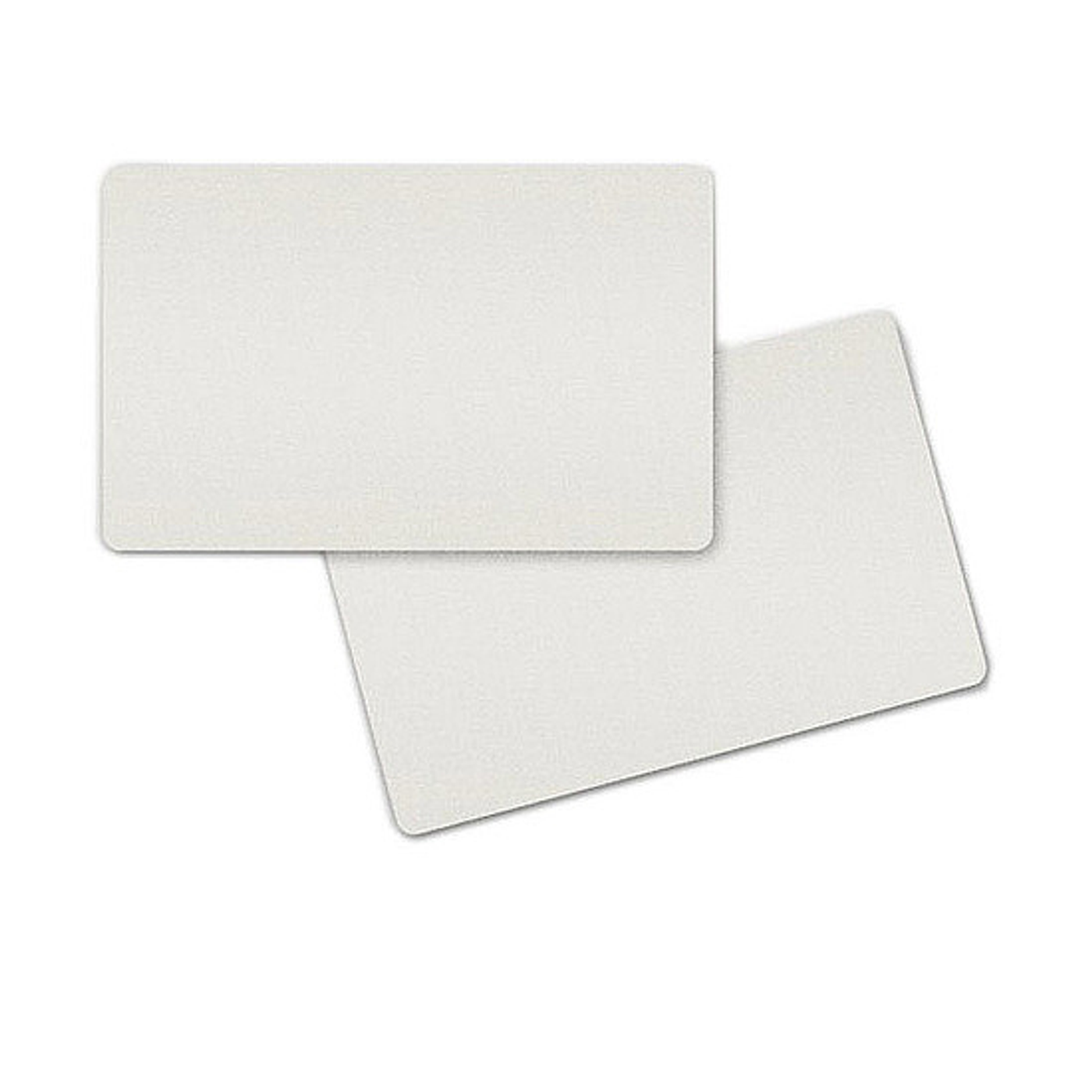 PVC Karte Premium Weiß 86 x 54 x 0,76 mm